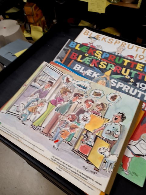 Blæksprutten 70 'erne